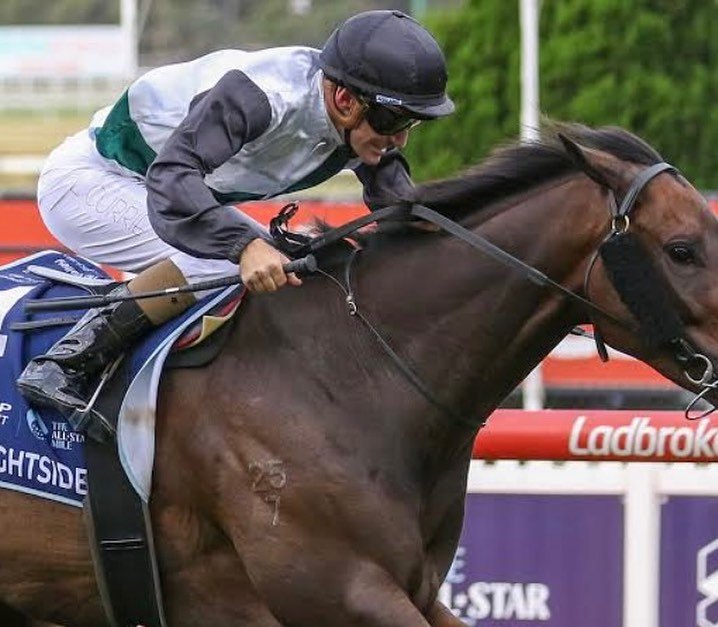 A jockey client racing